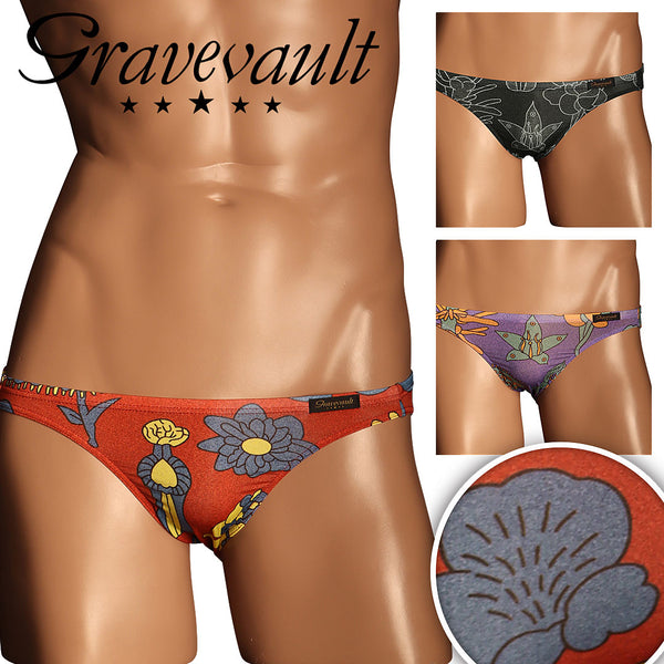グレイブボールト Gravevault EMBRO FLOWER メンズ ビキニ 【メール便】