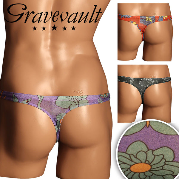 グレイブボールト Gravevault EMBRO FLOWER メンズ Tバック 【メール便】