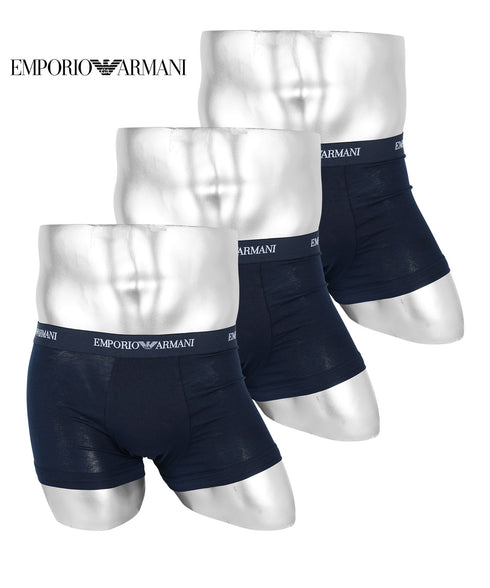 エンポリオ アルマーニ EMPORIO ARMANI 【3枚セット】Core Logoband 3-Pack TRUNK メンズ 下着 おしゃれ 人気 プレゼント 彼氏 父の日 ボクサーパンツ