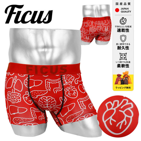 フィークス FICUS Z・O・U・K・I メンズ ボクサーパンツ 【メール便】