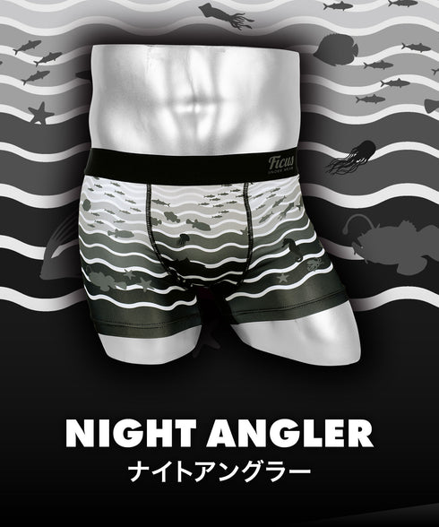 フィークス FICUS NIGHT ANGLER メンズ ボクサーパンツ 【メール便】
