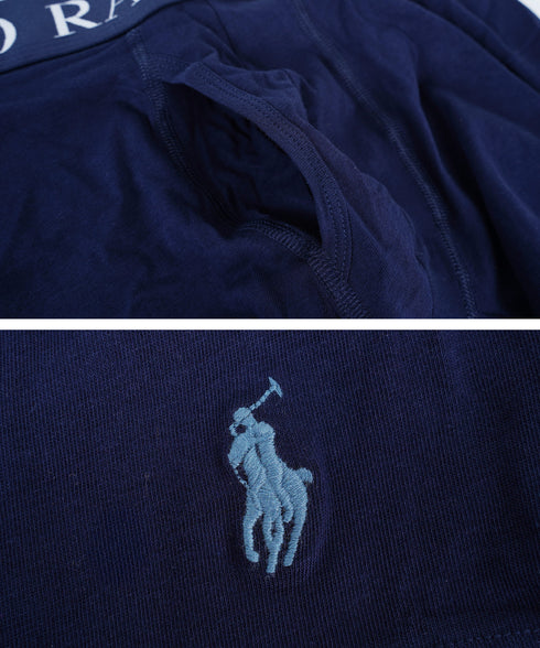 ポロ ラルフローレン POLO RALPH LAUREN 【3枚セット】Organic Cotton Boxer Brief メンズ ロングボクサーパンツ