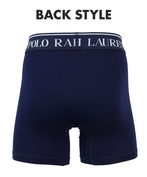 ポロ ラルフローレン POLO RALPH LAUREN 【3枚セット】Organic Cotton Boxer Brief メンズ ロングボクサーパンツ