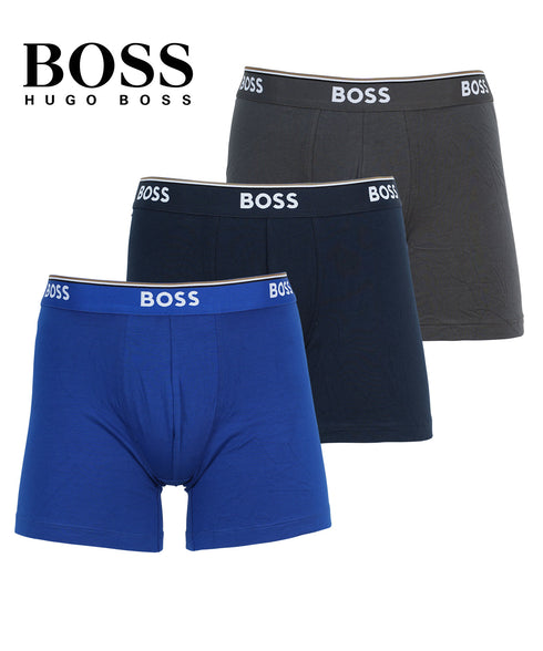 ヒューゴボス HUGO BOSS【3枚セット】BoxerBr 3P Power メンズ ロングボクサーパンツ