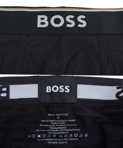 ヒューゴボス HUGO BOSS【3枚セット】BoxerBr 3P Power メンズ ロングボクサーパンツ