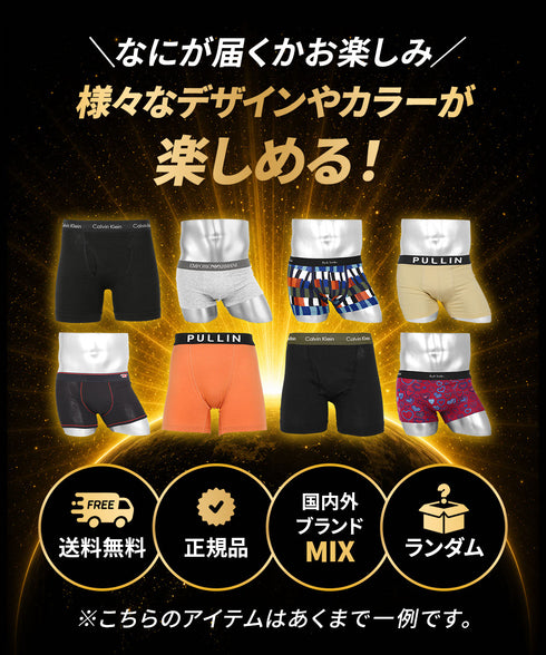 その他 その他 人気ブランド福袋 メンズ ボクサーパンツ 【メール便】