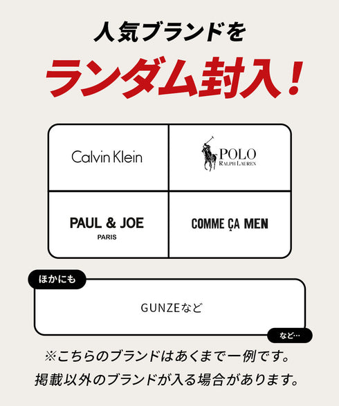 その他 その他 人気ブランド福袋 メンズ トランクス 【メール便】