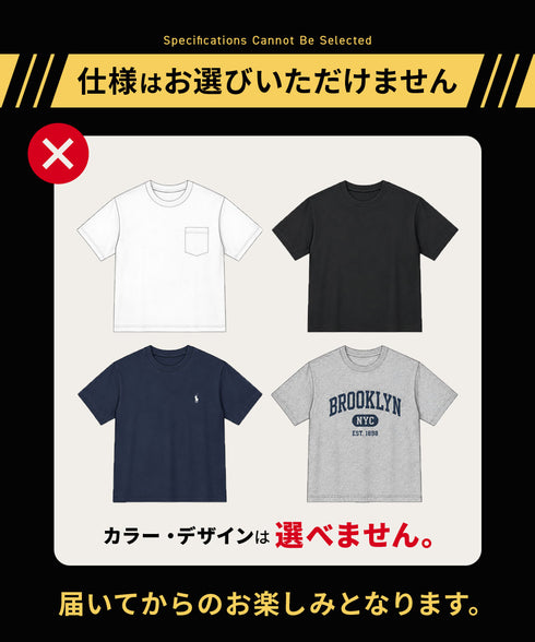 その他 その他 人気ブランド福袋 メンズ Tシャツ 【メール便】