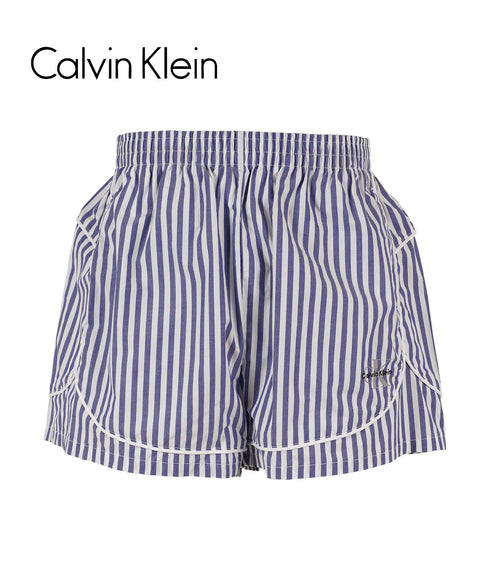 カルバンクライン Calvin Klein Cotton Poplin POPLIN TRACK SHORT レディース ショーツ