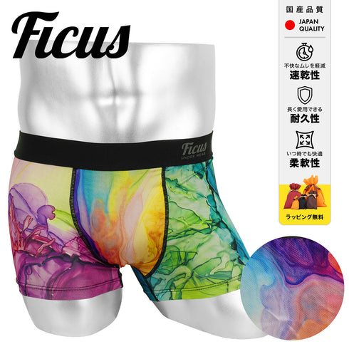 フィークス FICUS Ink Flow メンズ ボクサーパンツ 【メール便】