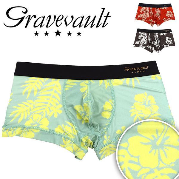 グレイブボールト Gravevault Vintage メンズ ローライズ ボクサーパンツ 【メール便】