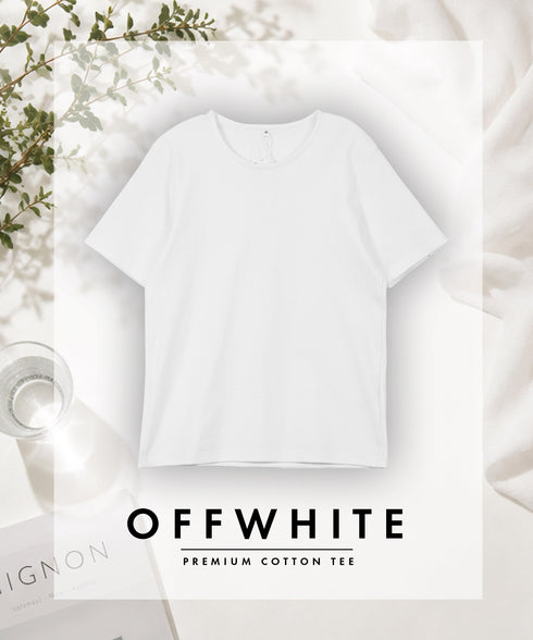 レディース 無地 半袖 Tシャツ プレミアムコットン 【メール便】