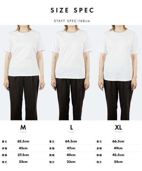 レディース 無地 半袖 Tシャツ プレミアムコットン 【メール便】