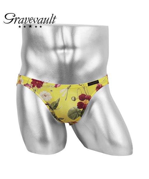 グレイブボールト Gravevault 別注カラー FLORA メンズ ビキニ ゴールデンシャンデリア 【メール便】