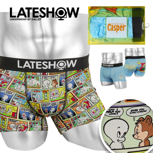 レイトショー LATESHOW LATESHOW×Casper メンズボクサーパンツ 【メール便】