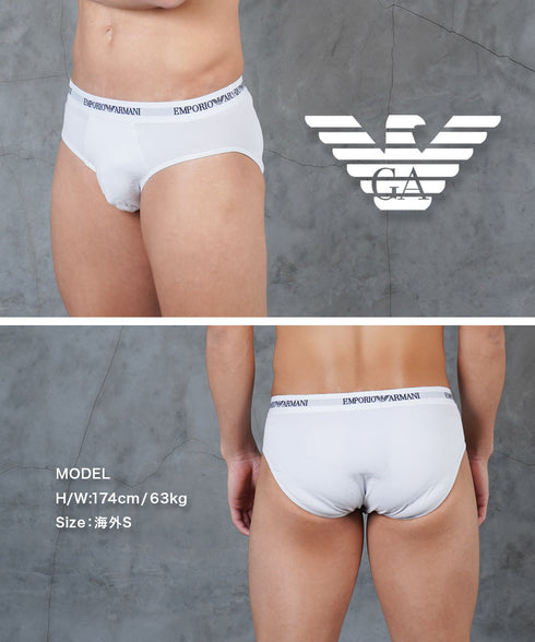 エンポリオ アルマーニ EMPORIO ARMANI Core Logoband BRIEF メンズ ブリーフ 【メール便】