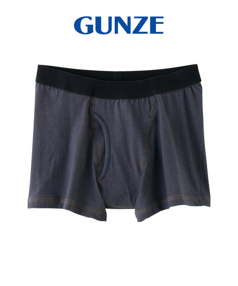グンゼ GUNZE NEXTYLE 尿じみ対応 メンズ ボクサーパンツ(前あき) 【メール便】