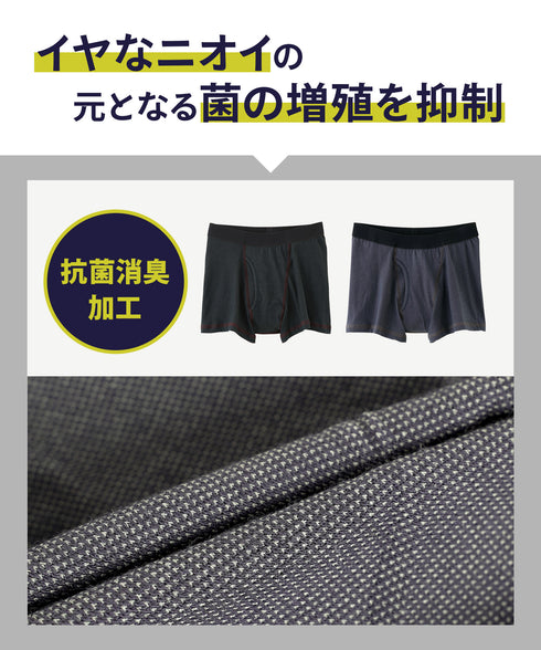 グンゼ GUNZE NEXTYLE 尿じみ対応 メンズ ボクサーパンツ(前あき) 【メール便】