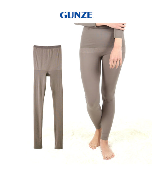 グンゼ GUNZE HOT MAGIC 集中保温シームレス レディース フルレングス丈タイツ(10分丈) 【メール便】