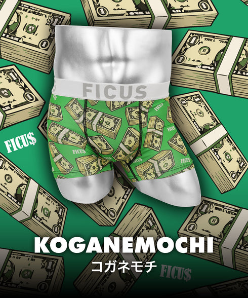 フィークス FICUS 小金持ち メンズボクサーパンツ 【メール便】