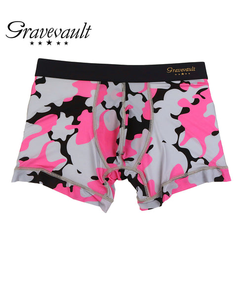 グレイブボールト Gravevault Stealth camo メンズ ショート ボクサーパンツ 【メール便】