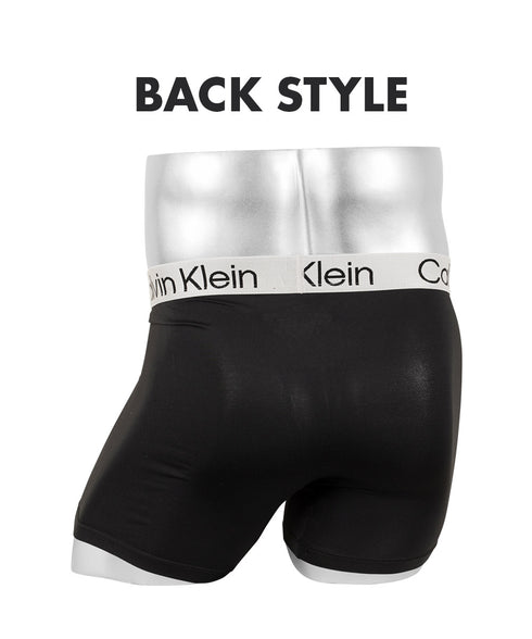 カルバンクライン Calvin Klein 【3枚セット】Microfiber Stretch Chromatic メンズ ロングボクサーパンツ