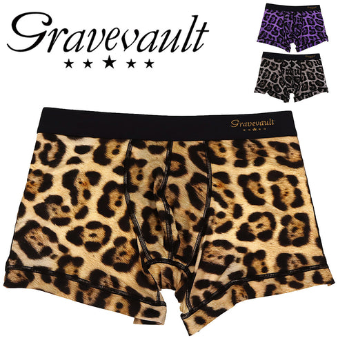 グレイブボールト Gravevault Jaguar メンズ ショート ボクサーパンツ 【メール便】