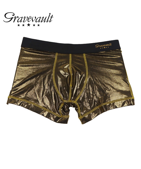 グレイブボールト Gravevault 【特価品】metallic メンズ ショート ボクサーパンツ 【メール便】