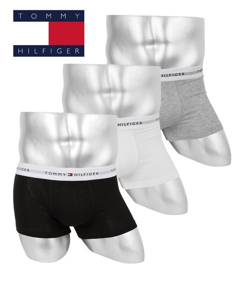 トミー ヒルフィガー TOMMY HILFIGER 【3枚セット】SIGNATURE Cotton メンズ ローライズ ボクサーパンツ