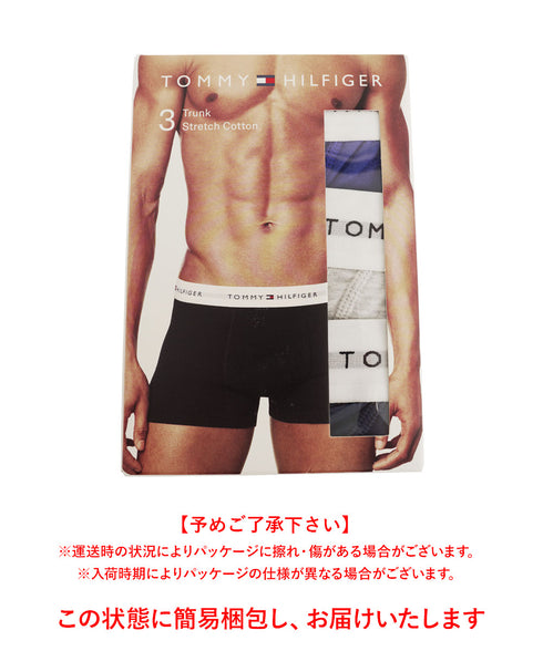 トミー ヒルフィガー TOMMY HILFIGER 【3枚セット】SIGNATURE Cotton メンズ ボクサーパンツ
