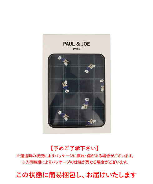 ポールアンドジョー PAUL&JOE 綿レーヨンベア天ジプシー&チェック柄 メンズ ボクサーパンツ 【メール便】