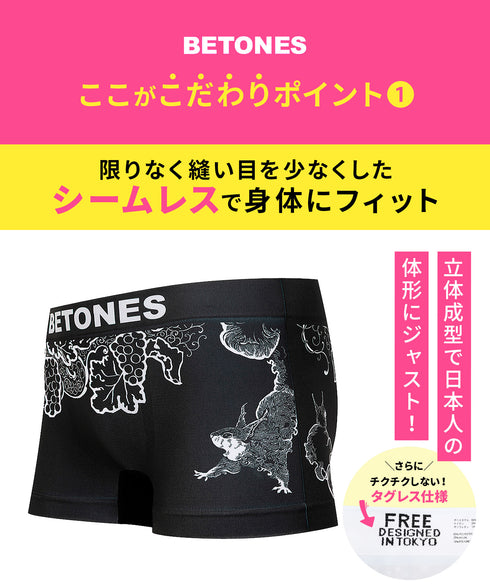 ビトーンズ BETONES KICCHO レディース ボクサーパンツ 【メール便】