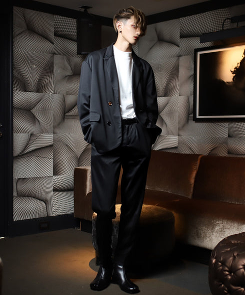 model: 175cm 53kg 着用サイズM