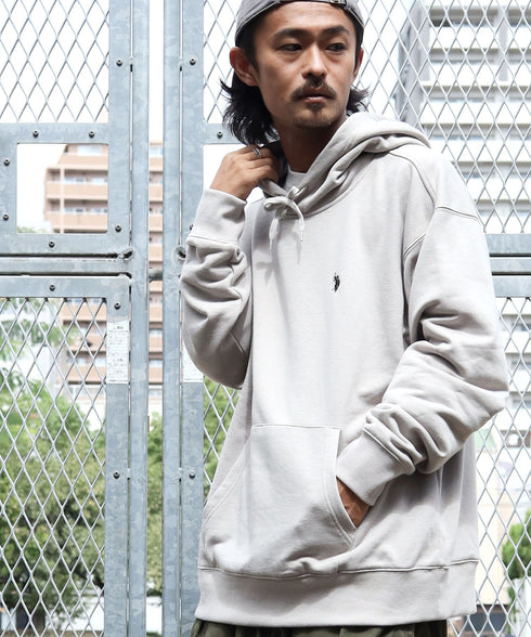 H171 / 着用サイズ: L ライトグレー×ブラック