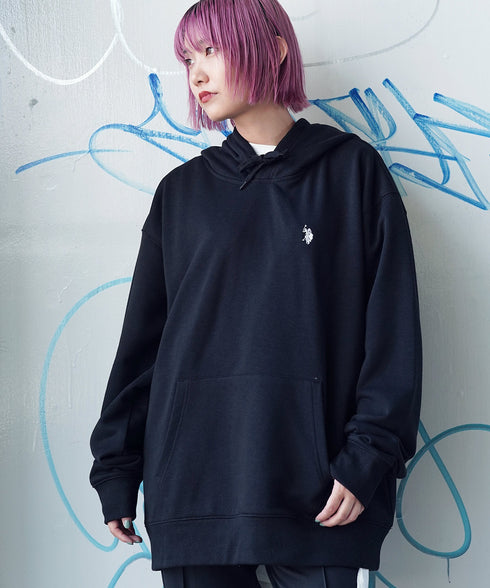 H161 / 着用サイズ: L ブラック×ホワイト