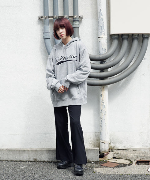 H163 / 着用サイズ: L 杢グレーB