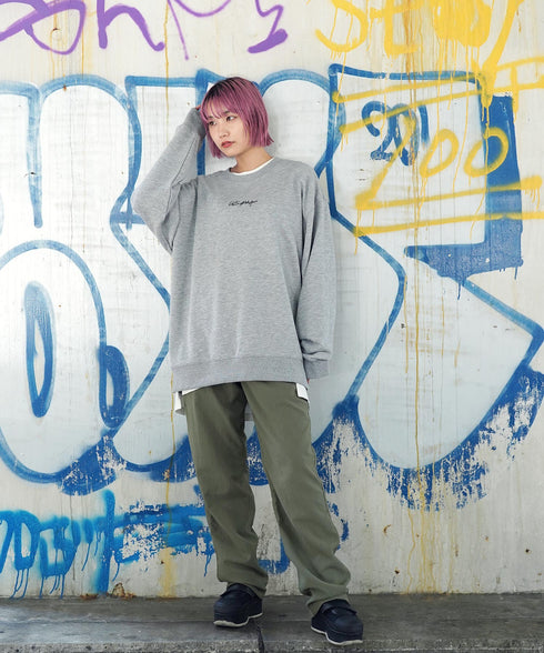 H161 / 着用サイズ: L 杢グレーC