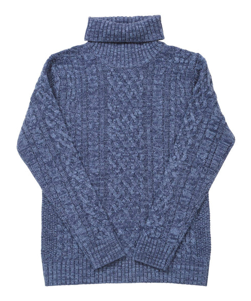 マルチネックフィッシャーマンニット