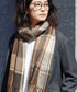 大判チェックマフラー | ストール チェック柄 ブランケット ポンチョ メンズ レディース ユニセックス 男女兼用 ペア クリスマス バレンタイン プレゼント ギフト 通勤 通学 秋冬