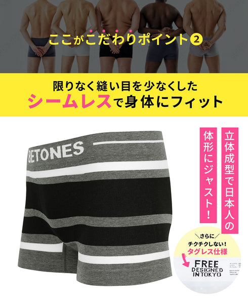 ビトーンズ BETONES AKER メンズ ボクサーパンツ 【メール便】