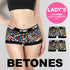 ビトーンズ BETONES CHURCH レディース ボクサーショーツ 【メール便】