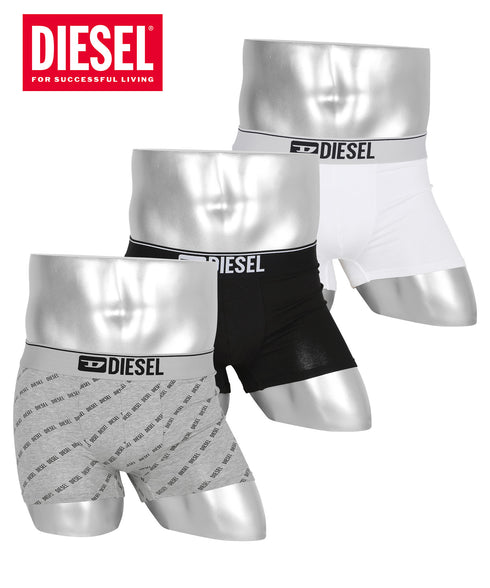 ディーゼル DIESEL 【3枚セット】PRINT メンズ ローライズボクサーパンツ 下着 おしゃれ 人気 プレゼント 彼氏