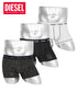 ディーゼル DIESEL 【3枚セット】PRINT メンズ ローライズボクサーパンツ 下着 おしゃれ 人気 プレゼント 彼氏