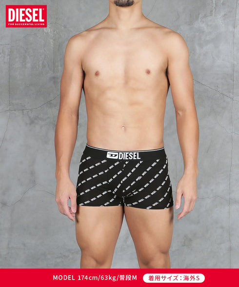 ディーゼル DIESEL 【3枚セット】PRINT メンズ ローライズボクサーパンツ 下着 おしゃれ 人気 プレゼント 彼氏