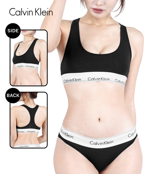 カルバンクライン Calvin Klein Modern Cotton レディース スポーツブラ 【メール便】下着 ブラレット アンダーウェア おしゃれ 人気 プレゼント 彼女