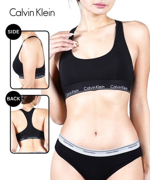 カルバンクライン Calvin Klein Modern Cotton レディース スポーツブラ 【メール便】下着 ブラレット アンダーウェア おしゃれ 人気 プレゼント 彼女