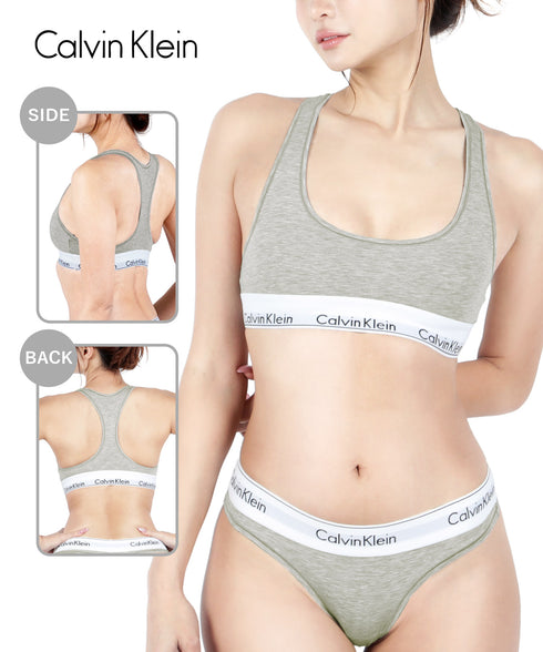 カルバンクライン Calvin Klein Modern Cotton レディース スポーツブラ 【メール便】下着 ブラレット アンダーウェア おしゃれ 人気 プレゼント 彼女