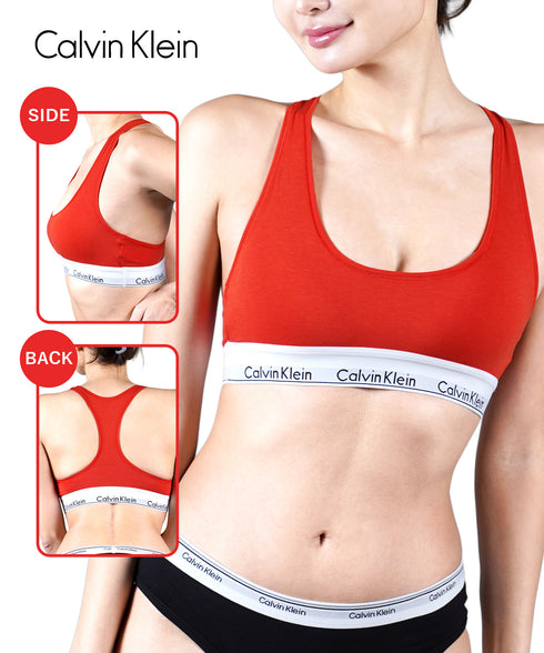 カルバンクライン Calvin Klein Modern Cotton レディース スポーツブラ 【メール便】下着 ブラレット アンダーウェア おしゃれ 人気 プレゼント 彼女