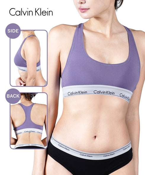 カルバンクライン Calvin Klein Modern Cotton レディース スポーツブラ 【メール便】下着 ブラレット アンダーウェア おしゃれ 人気 プレゼント 彼女