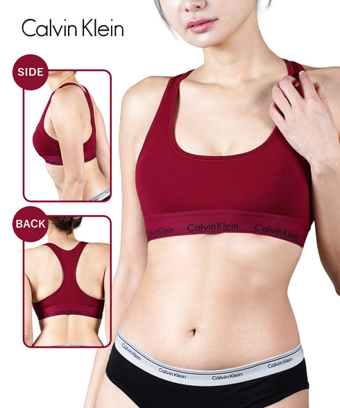 カルバンクライン Calvin Klein Modern Cotton レディース スポーツブラ 【メール便】下着 ブラレット アンダーウェア おしゃれ 人気 プレゼント 彼女